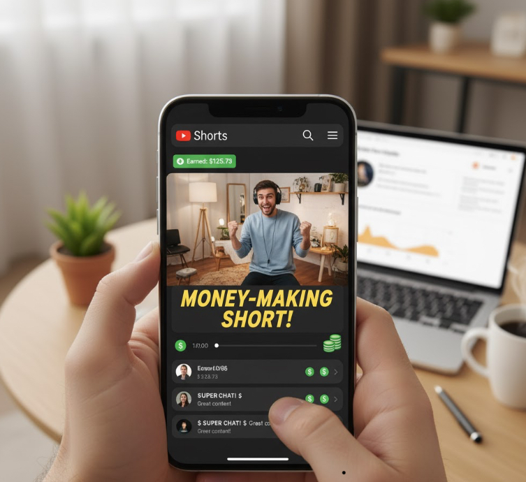 Penghasilan dari YouTube Shorts untuk Pemula