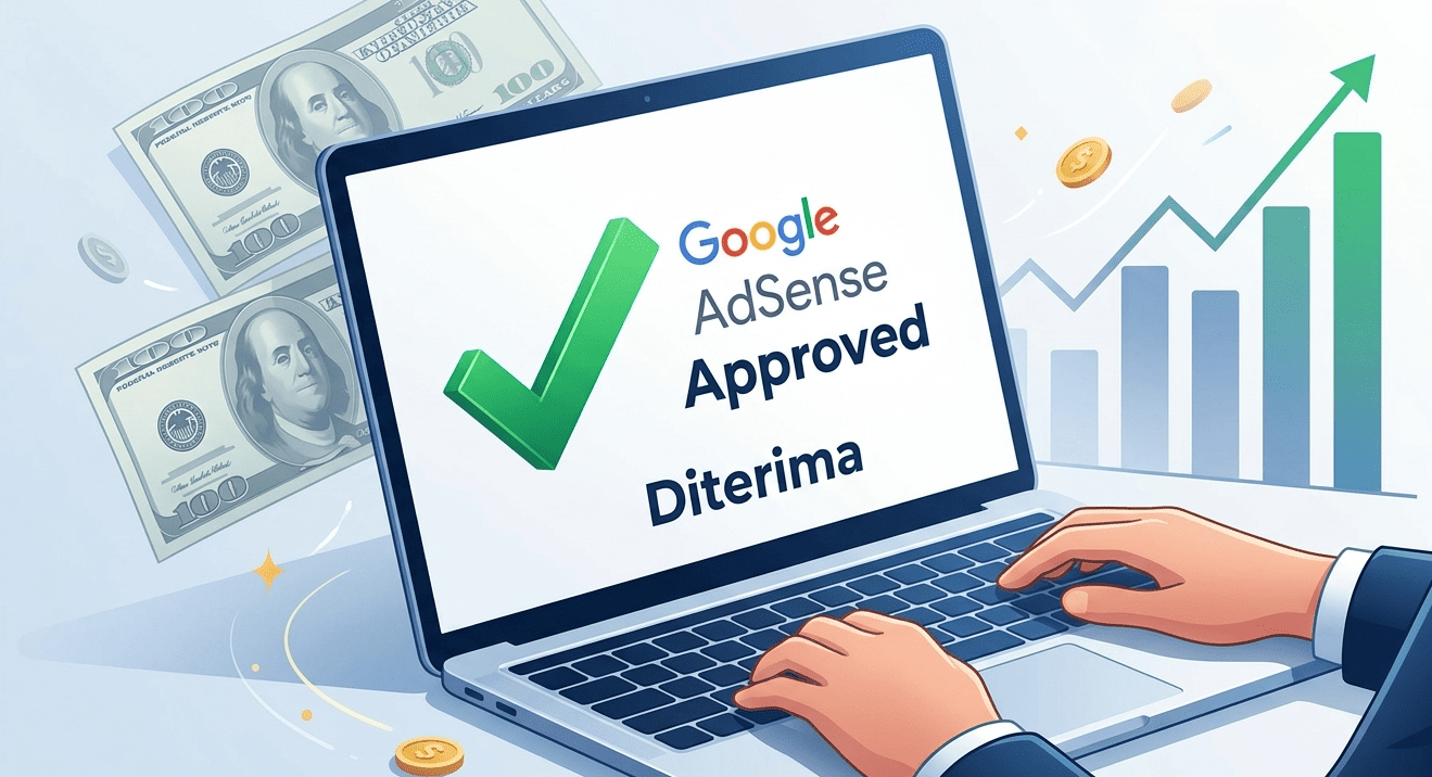 cara diterima google adsense
