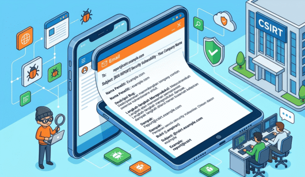 Format Email Kirim Laporan Bug Hunter ke CSIRT, Lengkap Dengan Contoh