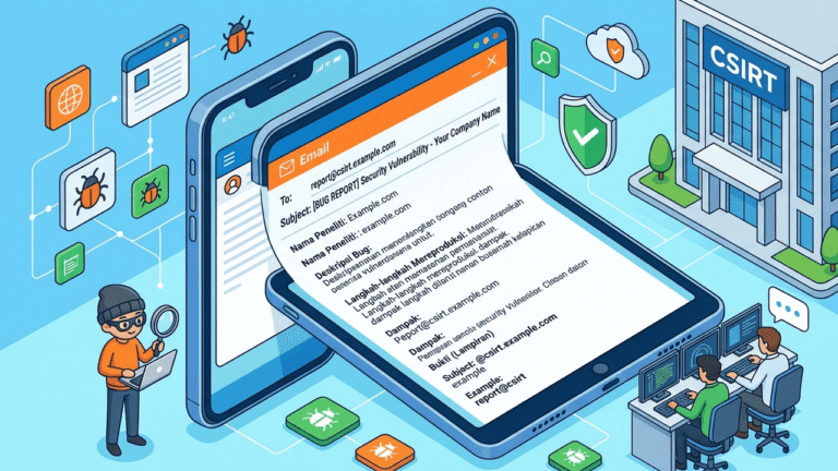 Format Email Kirim Laporan Bug Hunter ke CSIRT, Lengkap Dengan Contoh